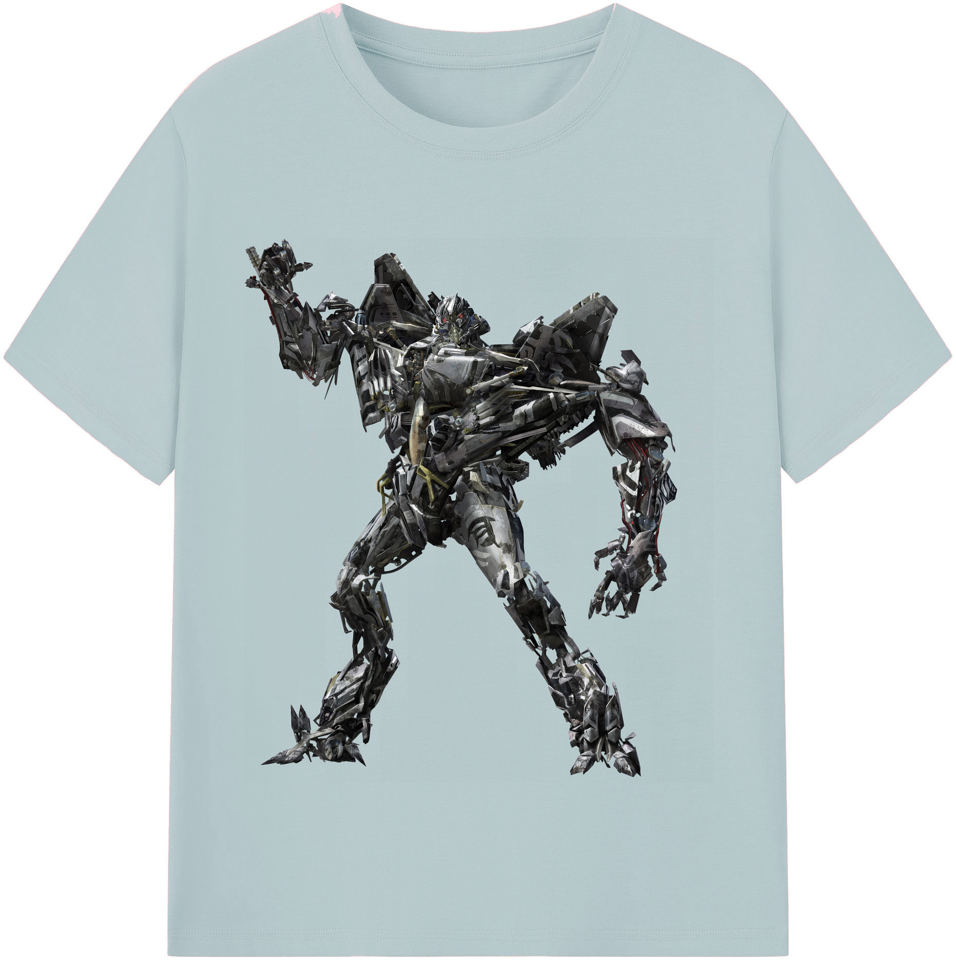 （画像用） Transformers トランスフォーマー 綿100％半袖Tシャツ（フロントプリント）